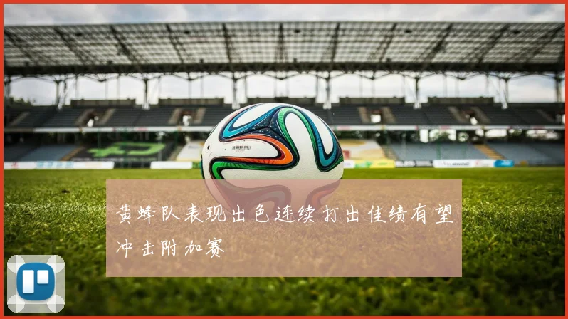 黄蜂队表现出色连续打出佳绩有望冲击附加赛